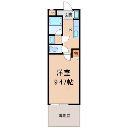 アビテ秋月南の物件間取画像